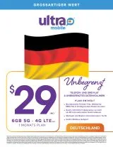 BYOP = Ultra Mobile 1 Year $300 Talk & Text, 3GB Web   Sim Kit   New Number