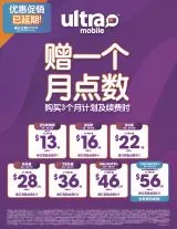 BYOP = Ultra Mobile 1 Year $480 Talk & Text, 15GB Web   Sim Kit   New Number