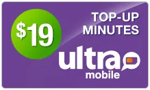 BYOP = Ultra Mobile 1 Year $600 Unlimited Talk & Text, Web   Sim Kit   New Number