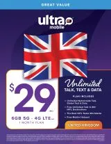 BYOP = Ultra Mobile $16 Talk   Text   250mb web   Sim Kit   New Number