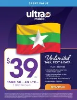 BYOP = Ultra Mobile $16 Talk   Text   250mb web   Sim Kit   New Number