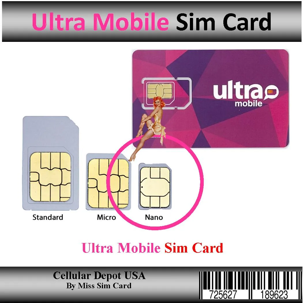 BYOP = Ultra Mobile $39 Unlimited Talk & Text, 15GB Data   Sim Kit   New Number