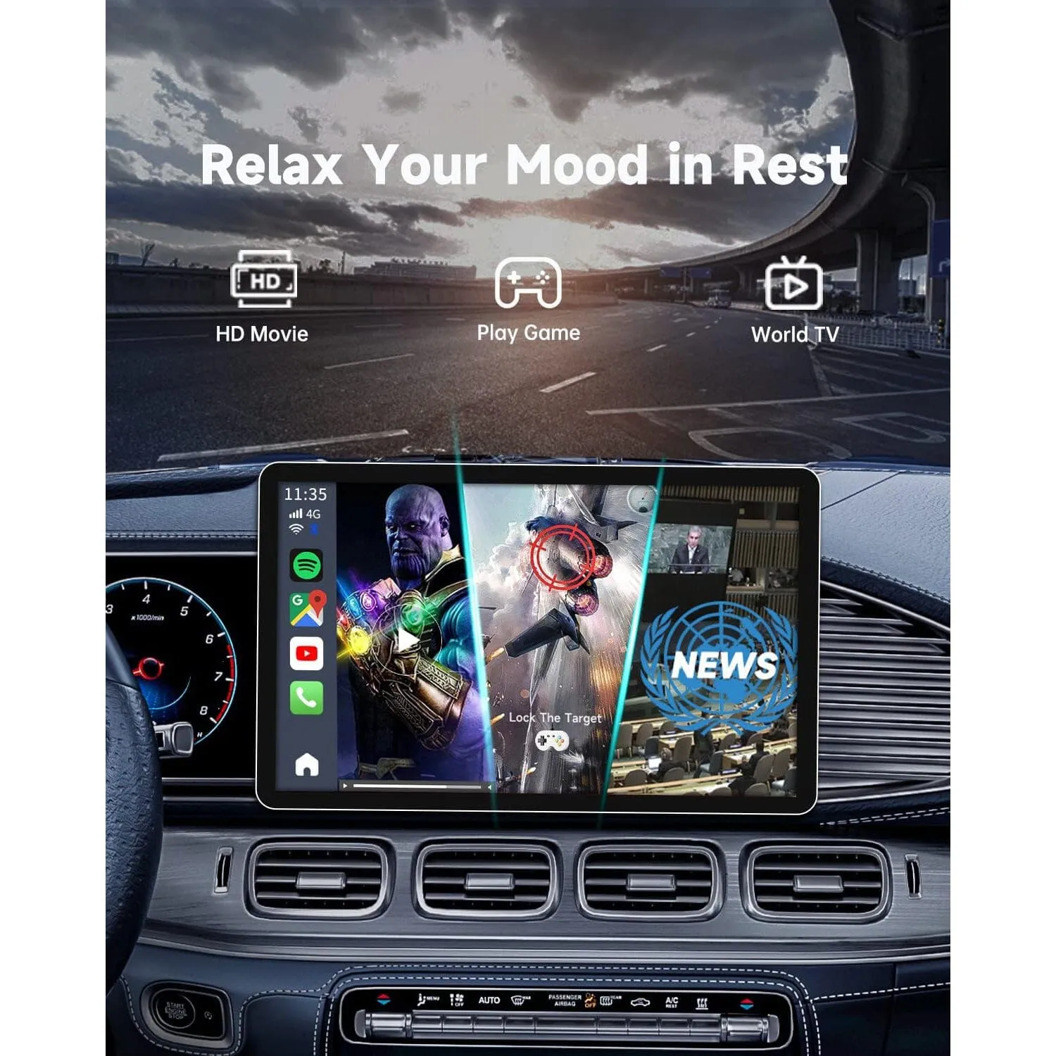Carlinkit Android 13.0 CarPlay Ai Box Max  (Refurbished)
