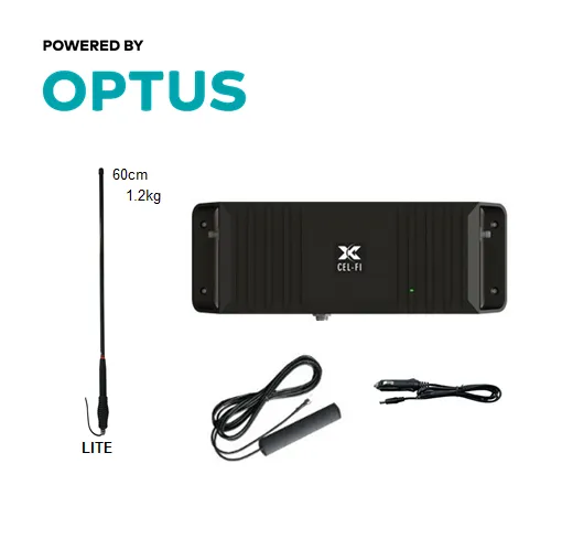 Cel-Fi GO2 Optus mobile signal Booster for Trucker/4WD