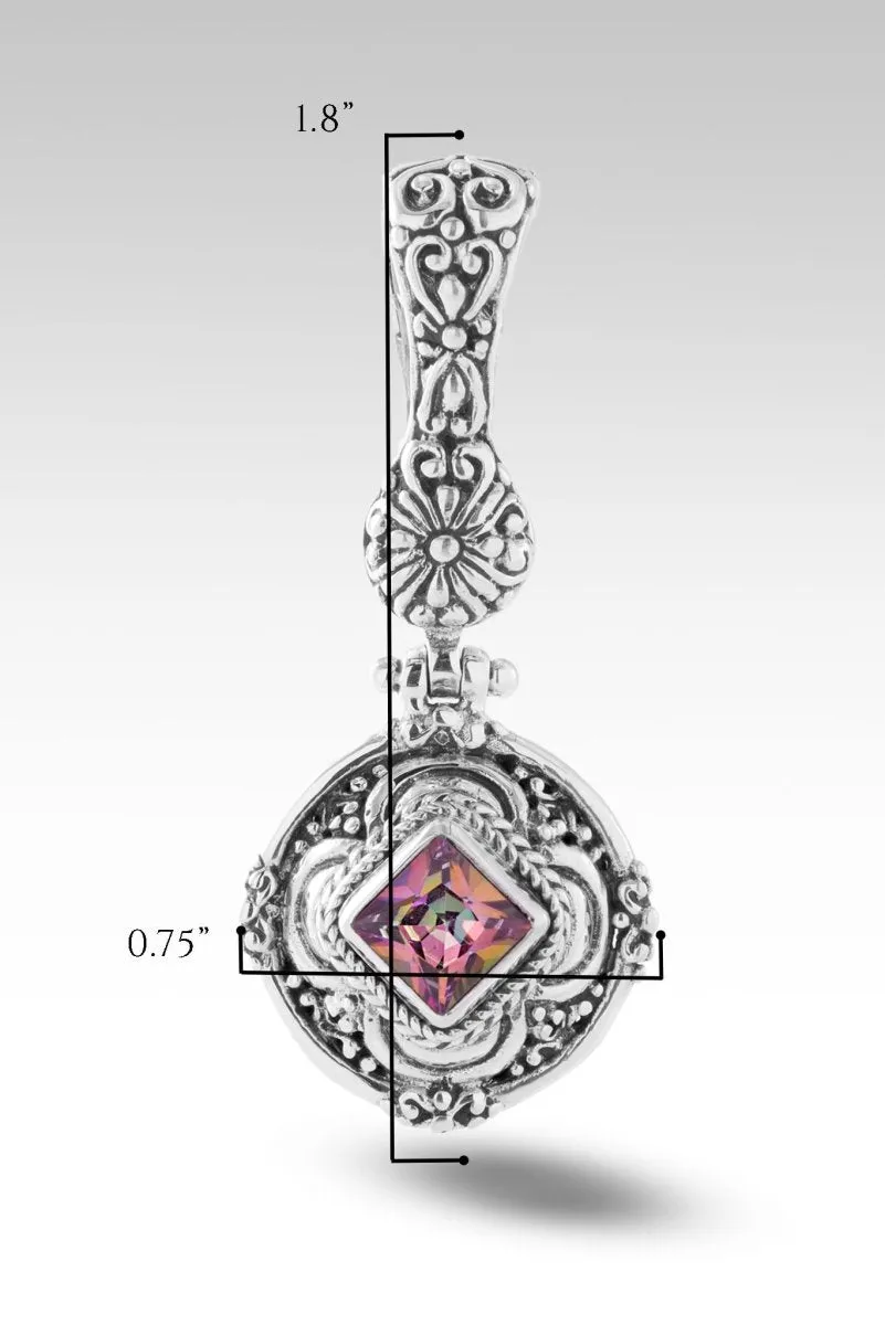 Cheerful Heart Pendant™ in Bali Sunrise™ Mystic Topaz
