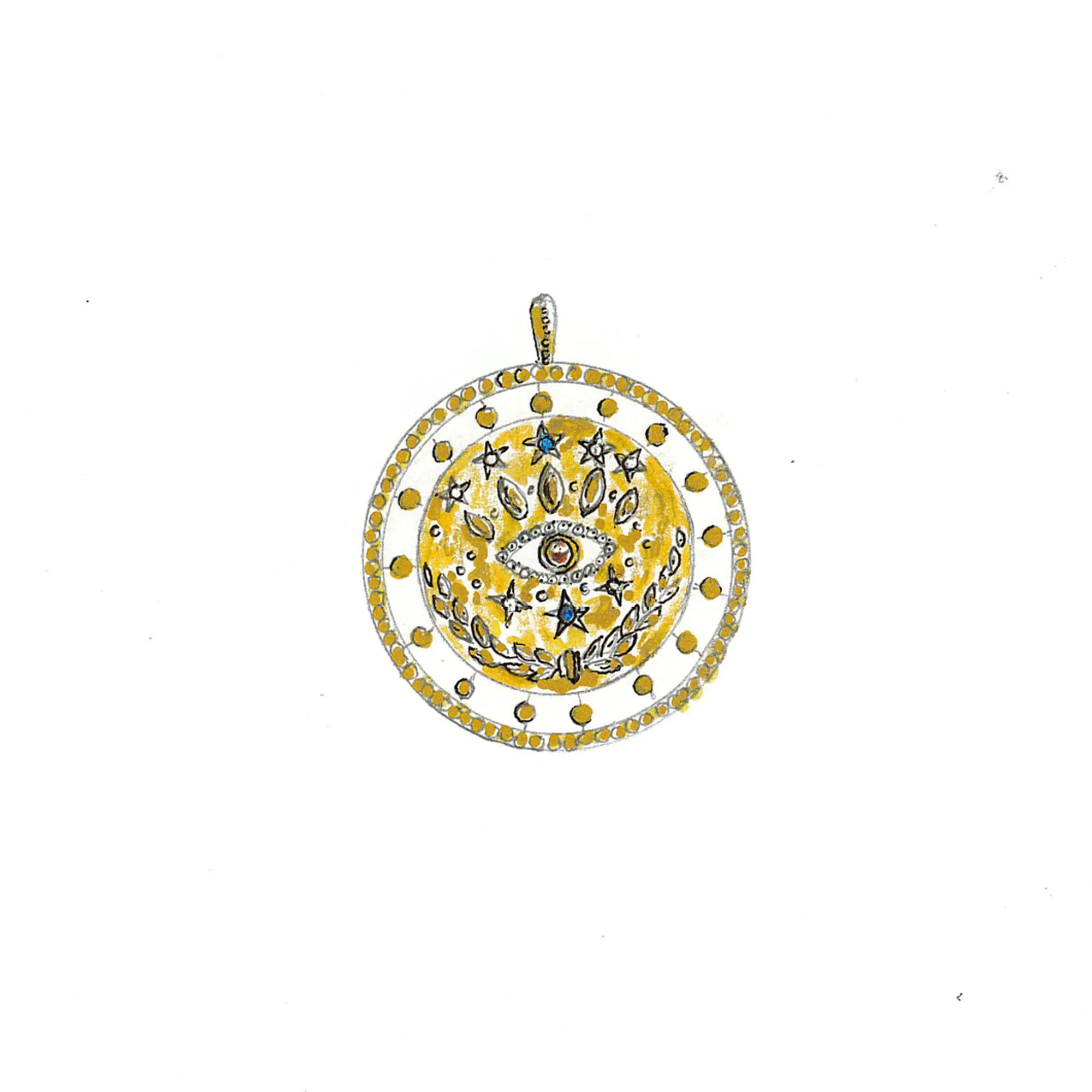 Cleopatra Clip-On Charm