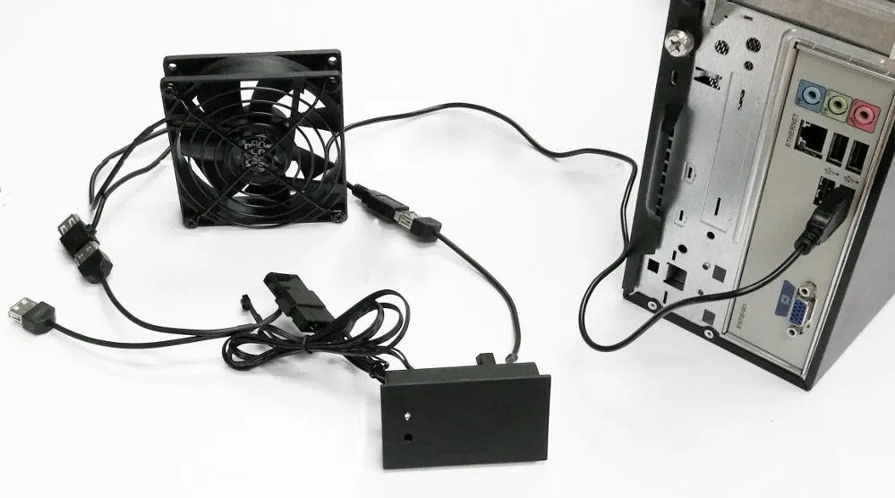 Coolerguys IR Remote Controller for USB Lights, Fans, and other Devices