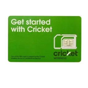 Cricket Wireless 4 lines $132 Plan Unlimited Talk, Text, Web,   15GB Hotspot for USA, Mexico, Canada