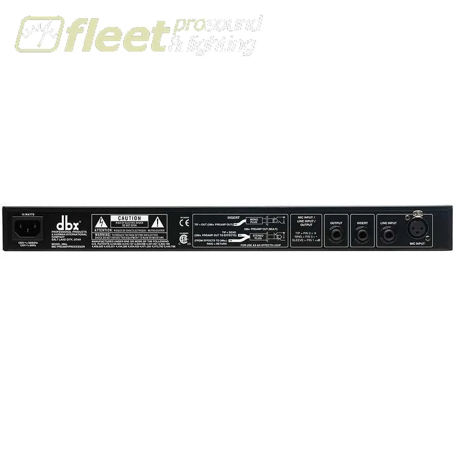 DBX 286S Microphone Processor