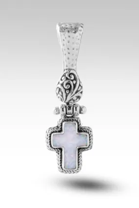Deborah Pendant™ in Cotton Candy Simulated Opal