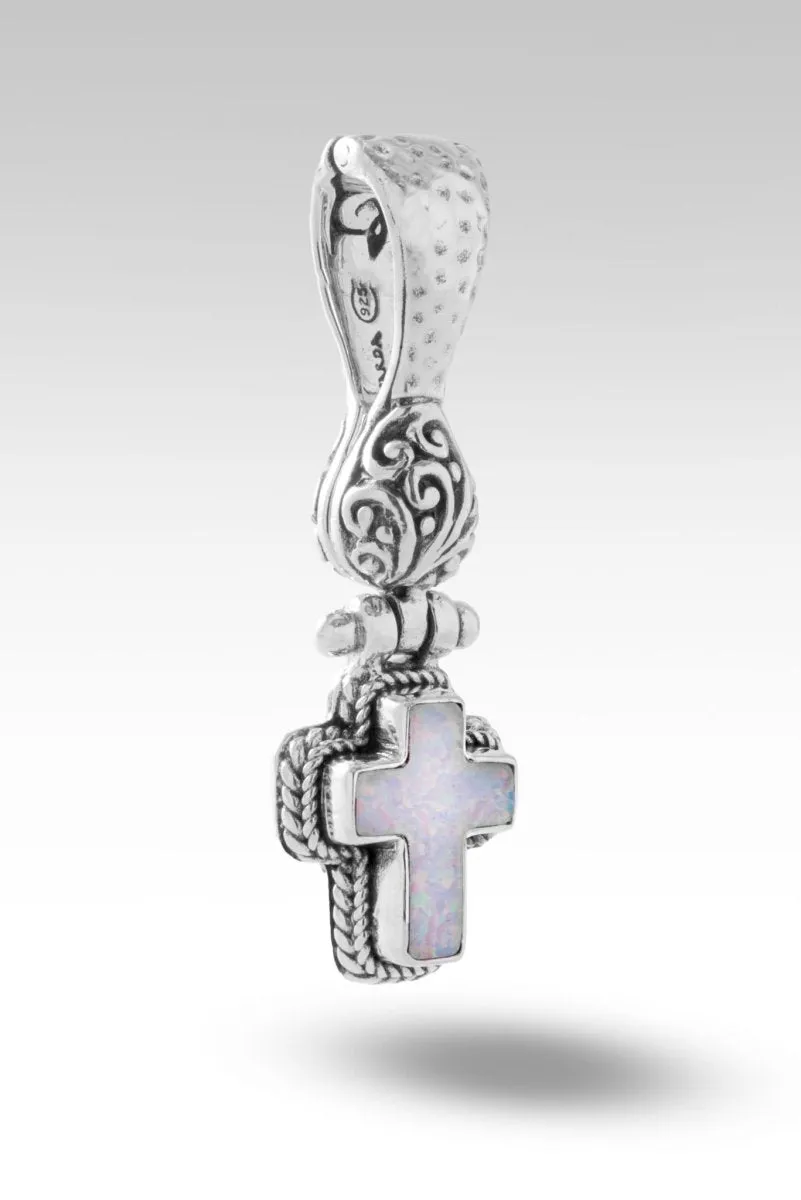 Deborah Pendant™ in Cotton Candy Simulated Opal