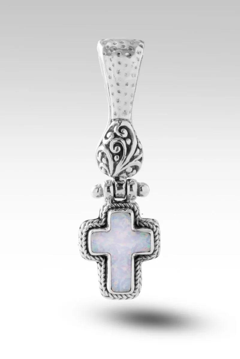 Deborah Pendant™ in Cotton Candy Simulated Opal