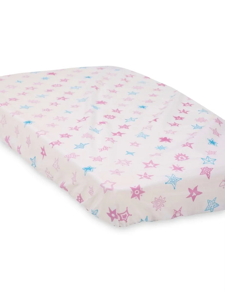 Dreamy Animals - Baby Crib Sheet