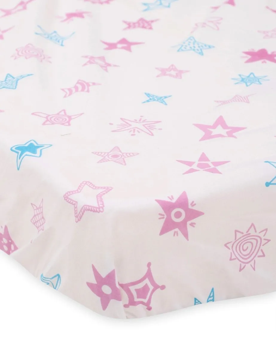Dreamy Animals - Baby Crib Sheet