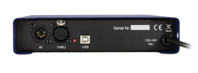 ELC DT125FI DMX Splitter 1x DMX In 5x DMX Out 5-Pin XLR Isolated