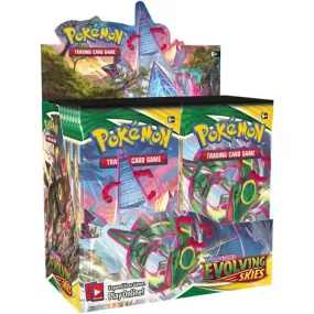 English Pokémon TCG: Sword & Shield Evolving Skies Booster Box (36 Packs)