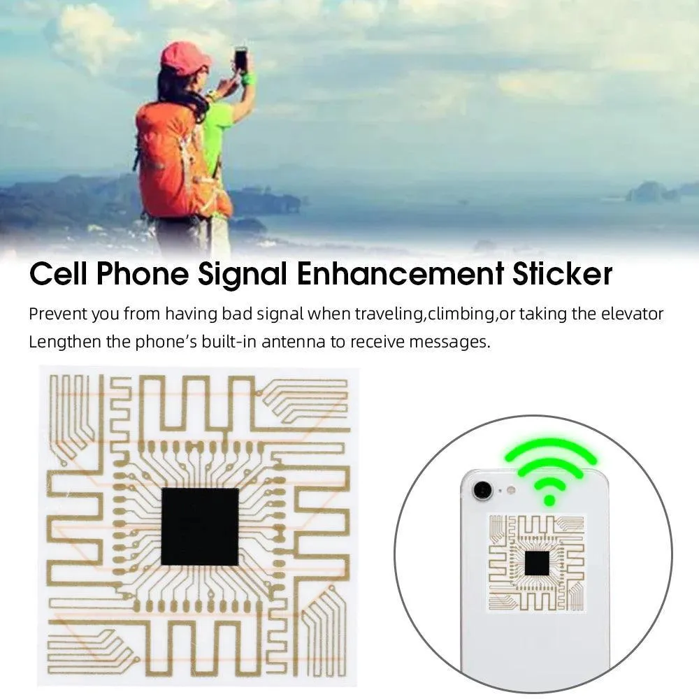 Enhanced Signal Booster Sticker: Boost Signal Strength Outdoors