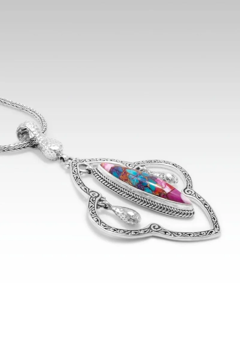 Eternal Encouragement Pendant™ in Sweetart Kingman Turquoise