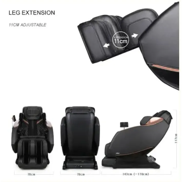 Experience Luxurious Comfort with the Zero Gravity Shiatsu Massage Chair