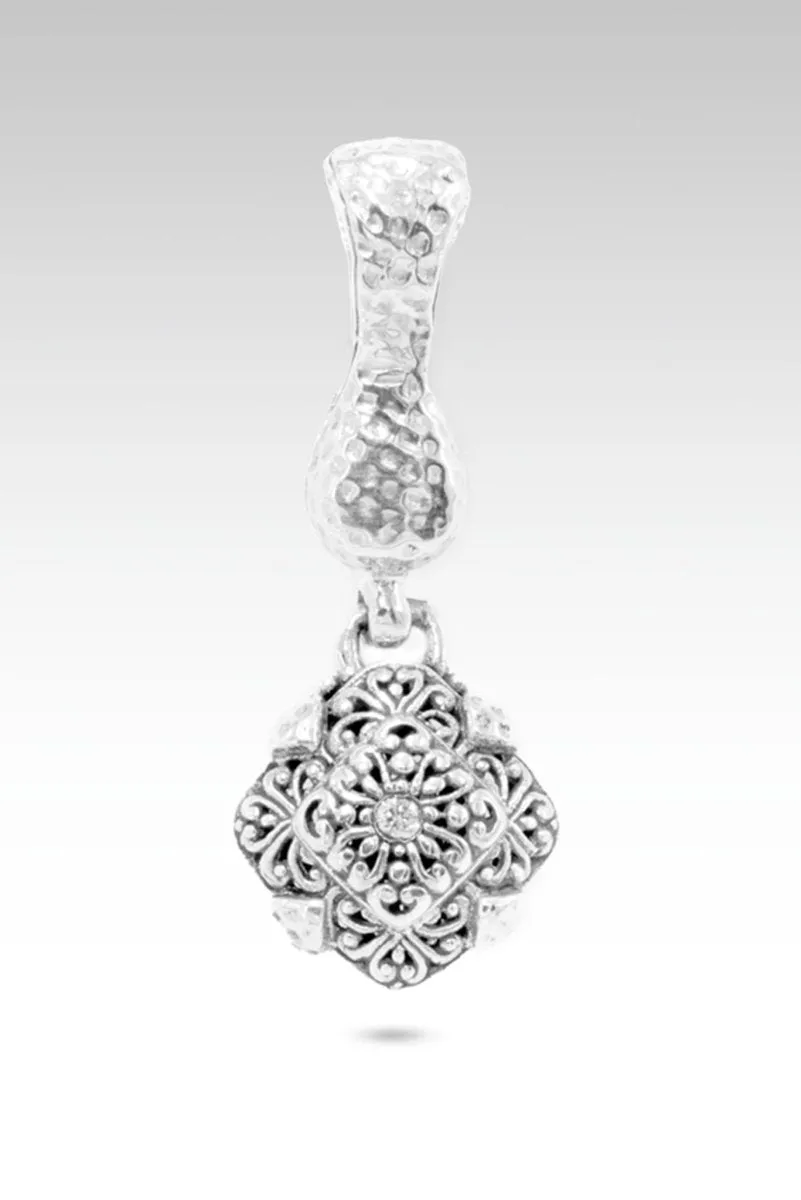 Faith Over Fear Pendant™ in Diamond