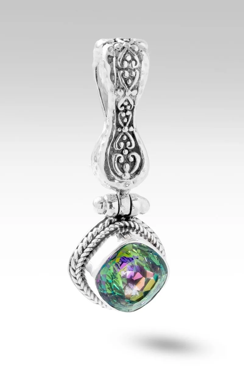 Faithful Heart Pendant™ in Odyssey Limelight™ Mystic Quartz