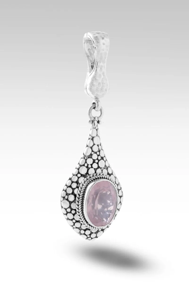 Faithful Servant Pendant™ in Cloud Pink Rose Quartz