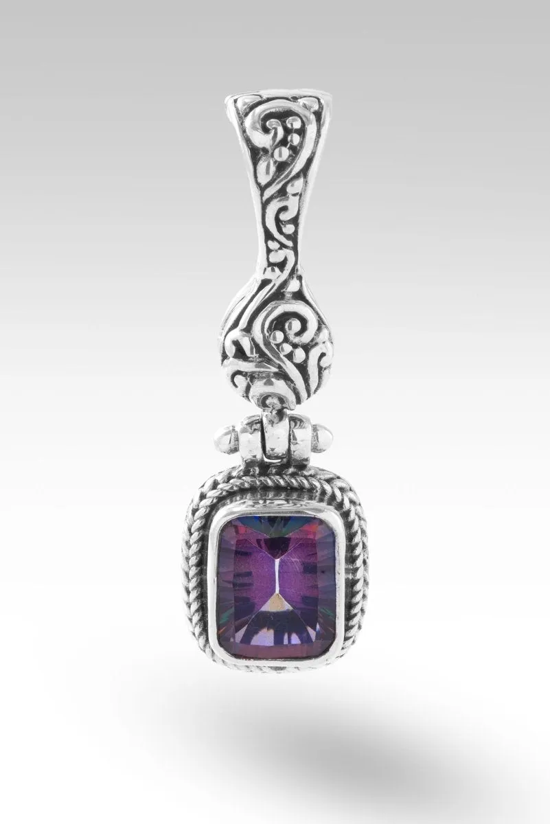 Forever Happy Pendant™ in Hawaiian Skies™ Mystic Quartz