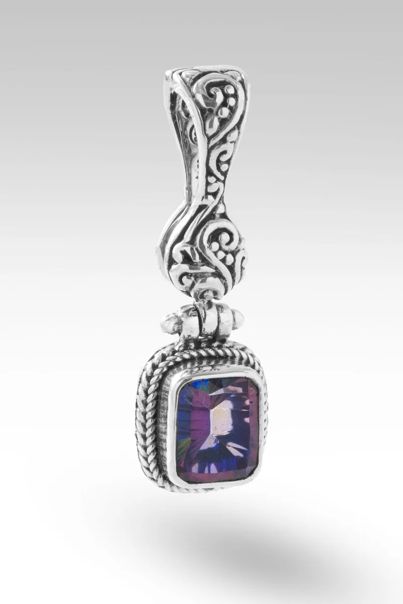 Forever Happy Pendant™ in Hawaiian Skies™ Mystic Quartz
