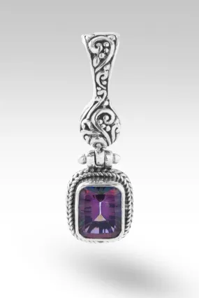 Forever Happy Pendant™ in Hawaiian Skies™ Mystic Quartz