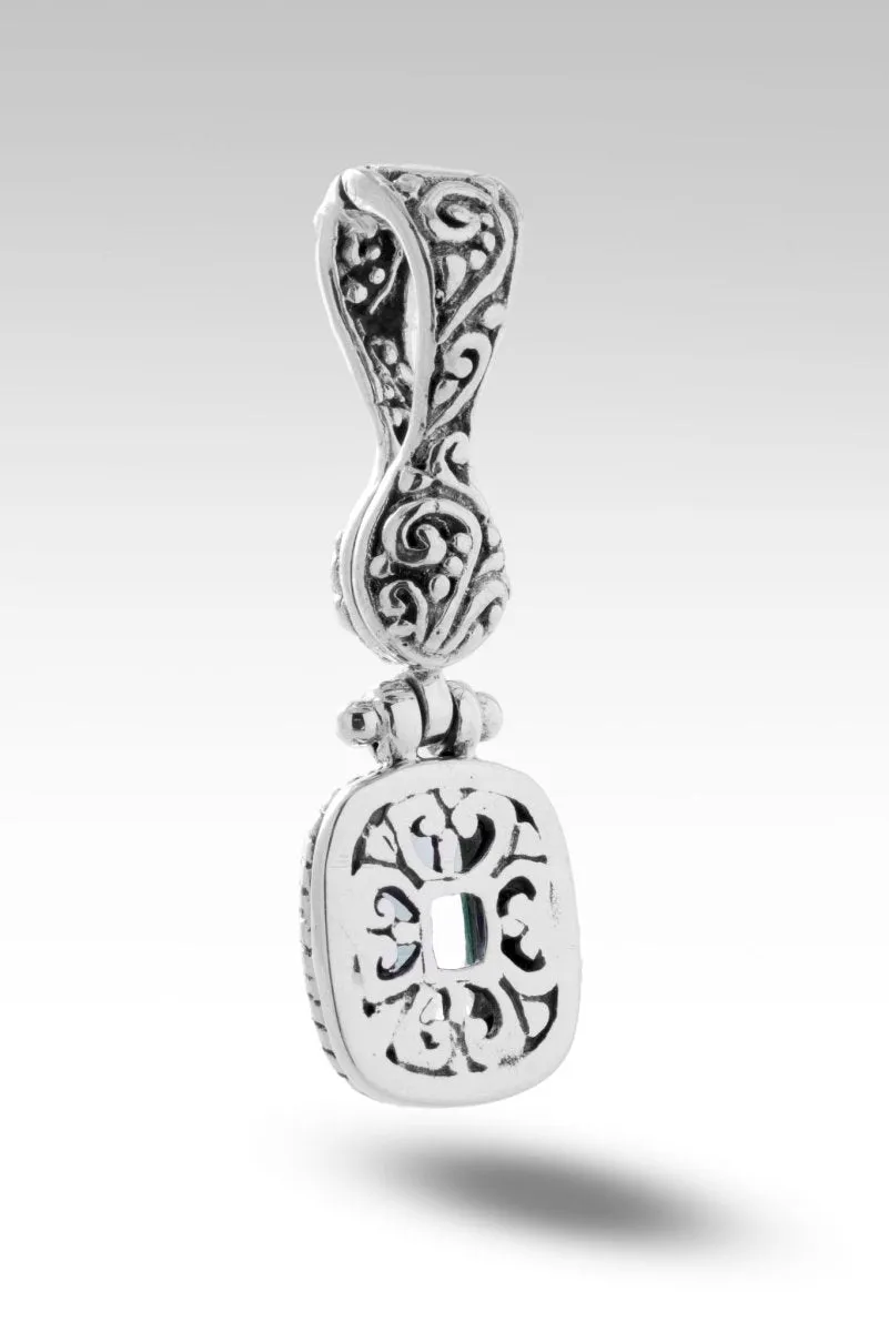 Forever Happy Pendant™ in Paraiba Lab Created Spinel