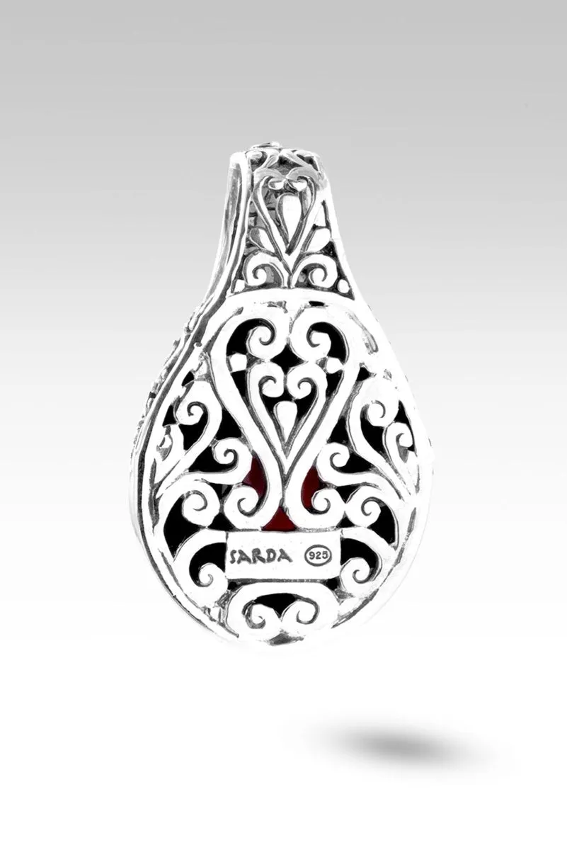 Garden Grace Pendant II™ in Pink Mabe Pearl