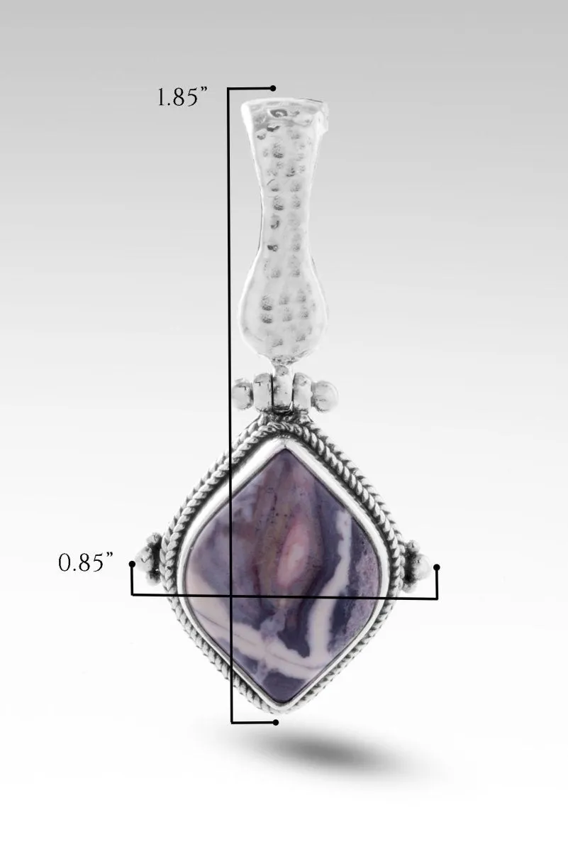 Garden Grace Pendant II™ in Pocelain Jasper