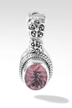 Garden Grace Pendant™ in Pink Cashmere™ Mystic Quartz