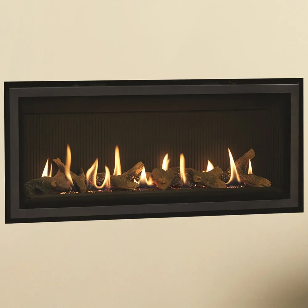 Gazco Studio 2 Slimline Balanced Flue Gas Fire with Edge Frame
