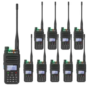 GD-77 DMR Dual Band Dual Time Slot Two Way Radio   Cable [10 Pack] [DISCONTINUED]