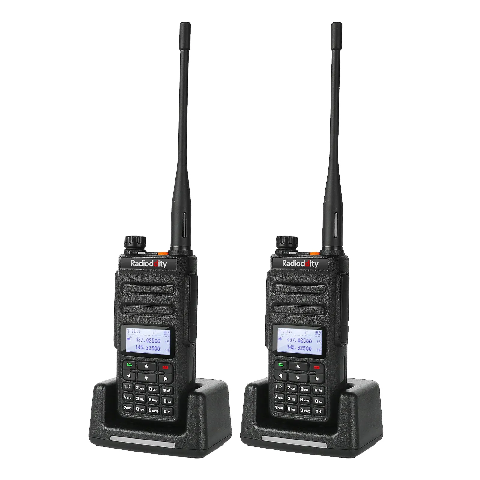 GD-77 DMR Dual Band Dual Time Slot Two Way Radio   Cable [2 Pack] [DISCONTINUED]