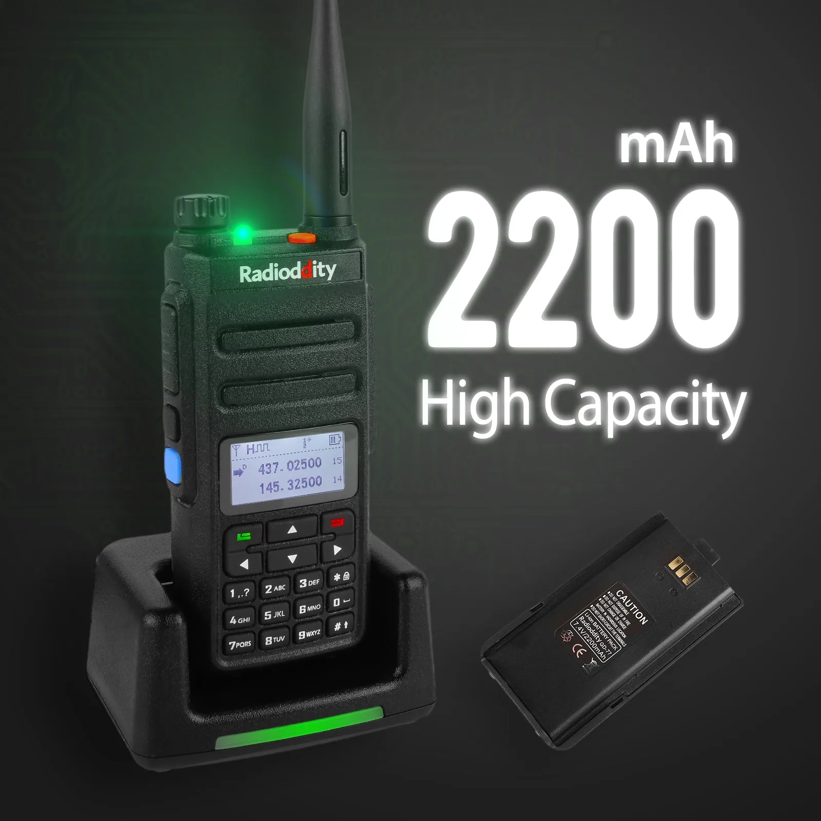 GD-77 DMR  Programming Cable   Extra Battery [DISCONTINUED]