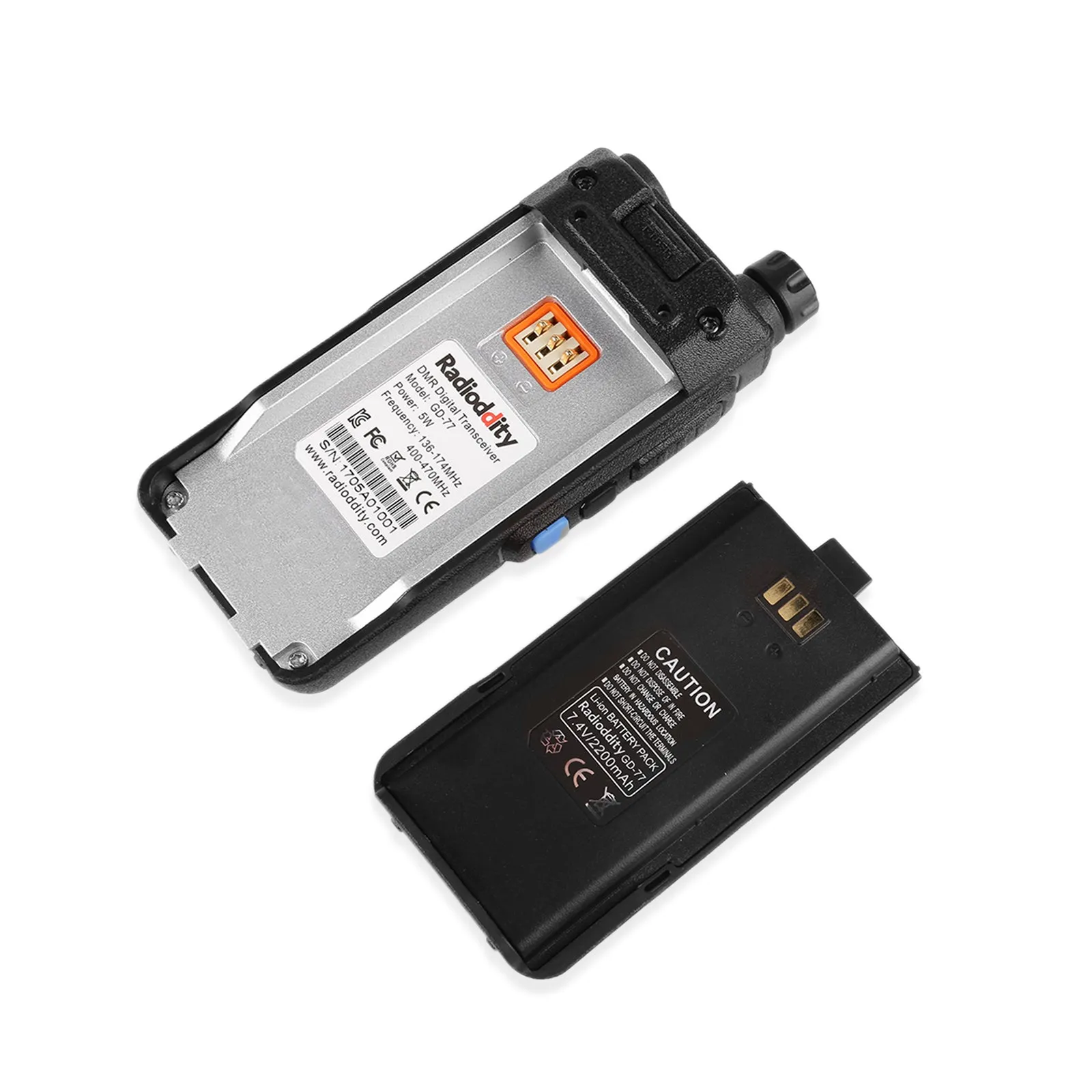 GD-77 DMR  Programming Cable   Extra Battery [DISCONTINUED]