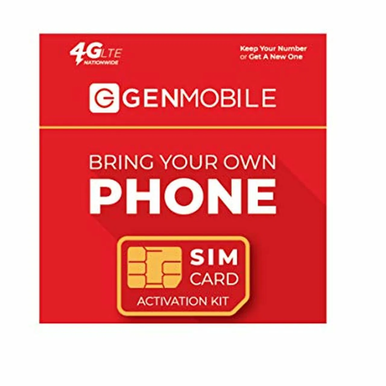 Gen Mobile Wireless Land Line 1 Year $120 Unlimited Talk   Sim Kit   New Number   Wireless Router