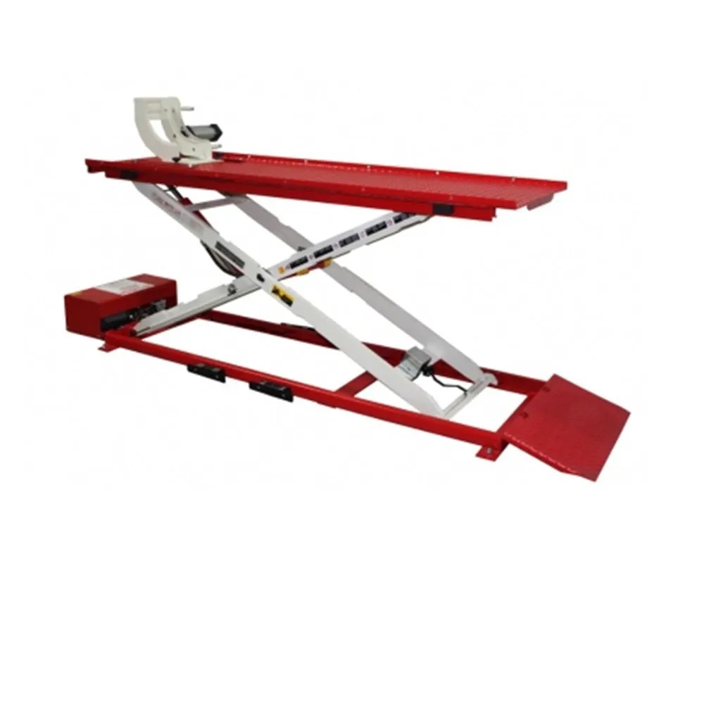 GH50SL Ultra-Thin Electro-Hydraulic Motorcycle Lift