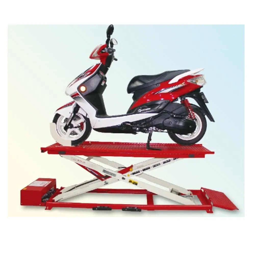GH50SL Ultra-Thin Electro-Hydraulic Motorcycle Lift