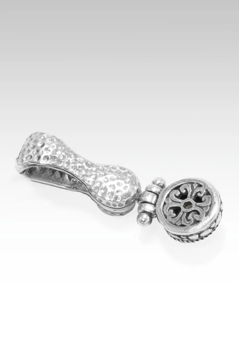 Grace Alone Pendant™ in Moissanite