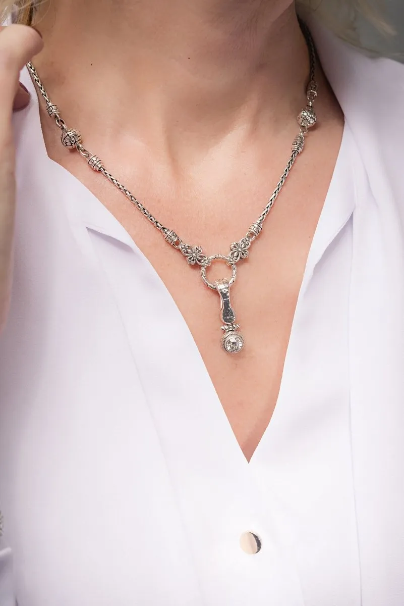Grace Alone Pendant™ in Moissanite