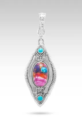 Grace Changes Everything Pendant™ In Sweetart Kingman Turquoise