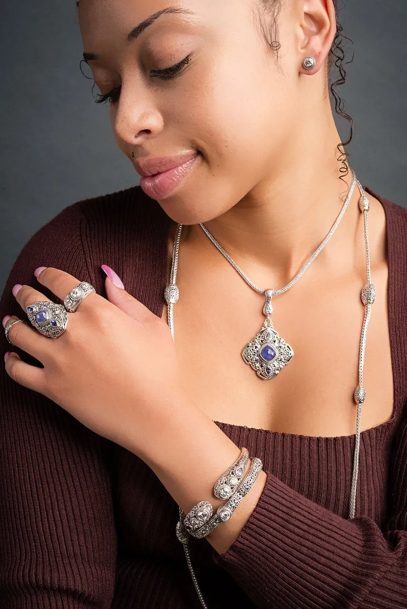 Gratitude Wins Pendant™ in Tanzanite