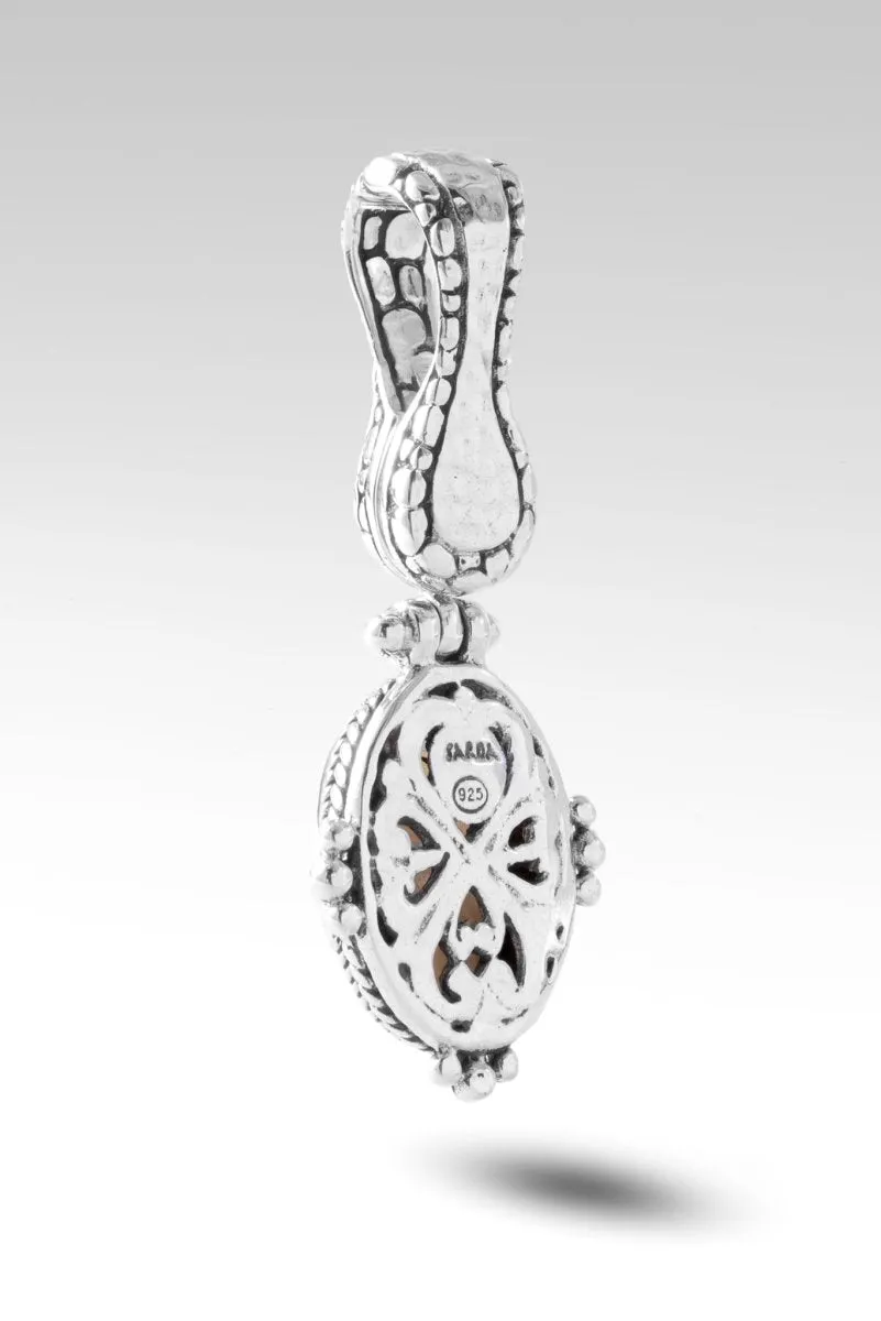 Guiding Light Pendant™ in White Mother of Pearl