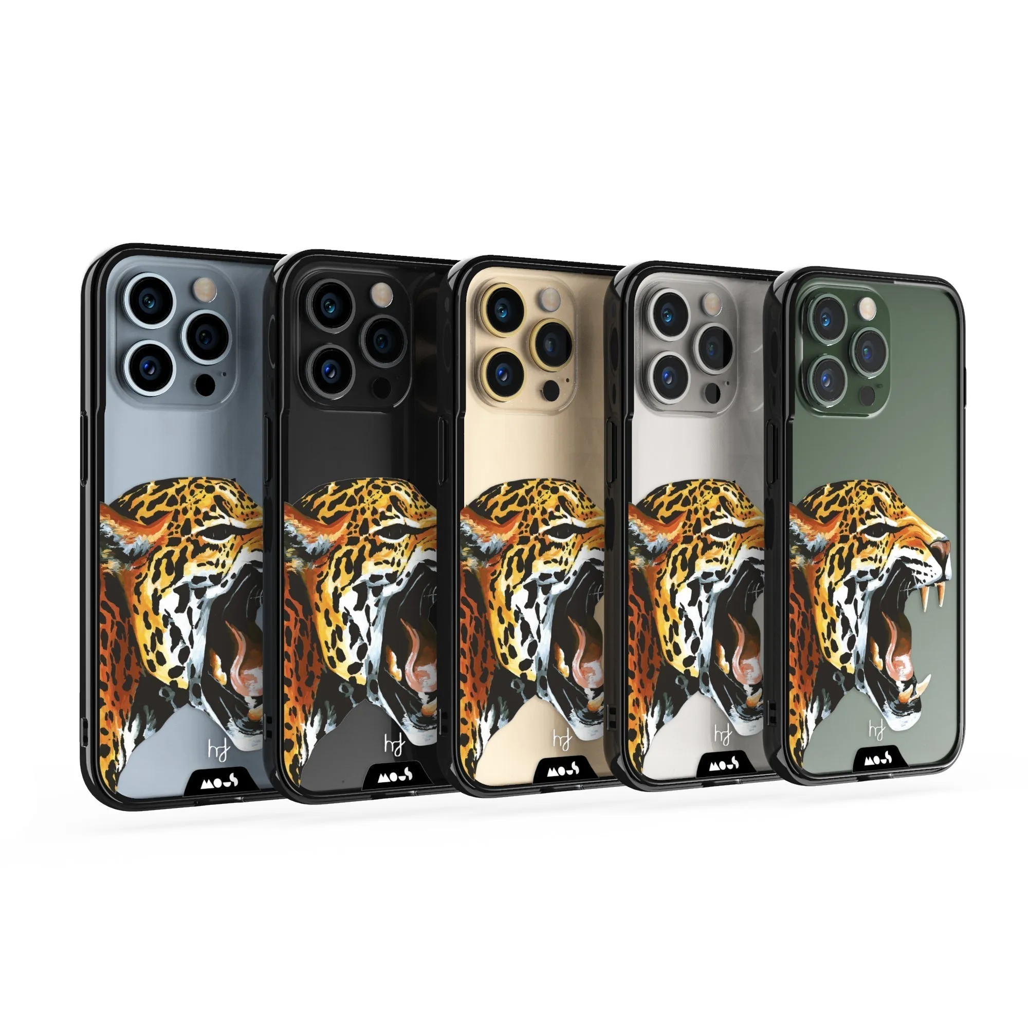 Henry Fraser The Jaguar Printed Phone Case - Clarity