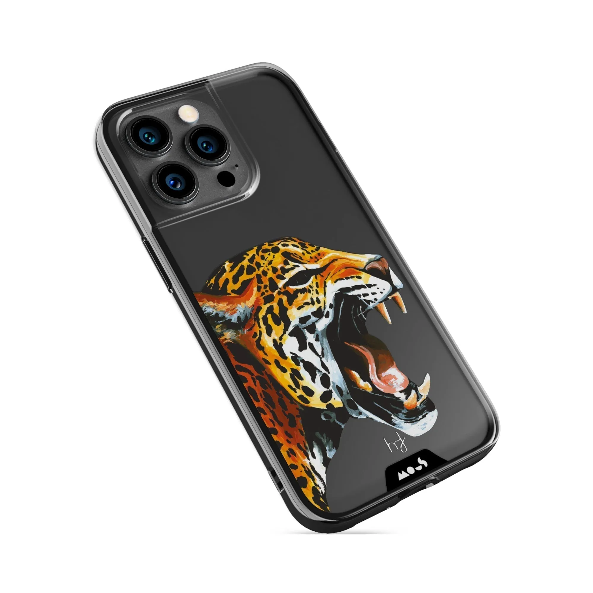 Henry Fraser The Jaguar Printed Phone Case - Clarity