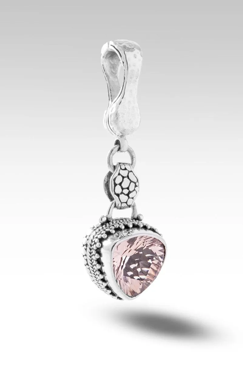 Hope Will Arise Pendant™ in Champagne Lab Created Sapphire