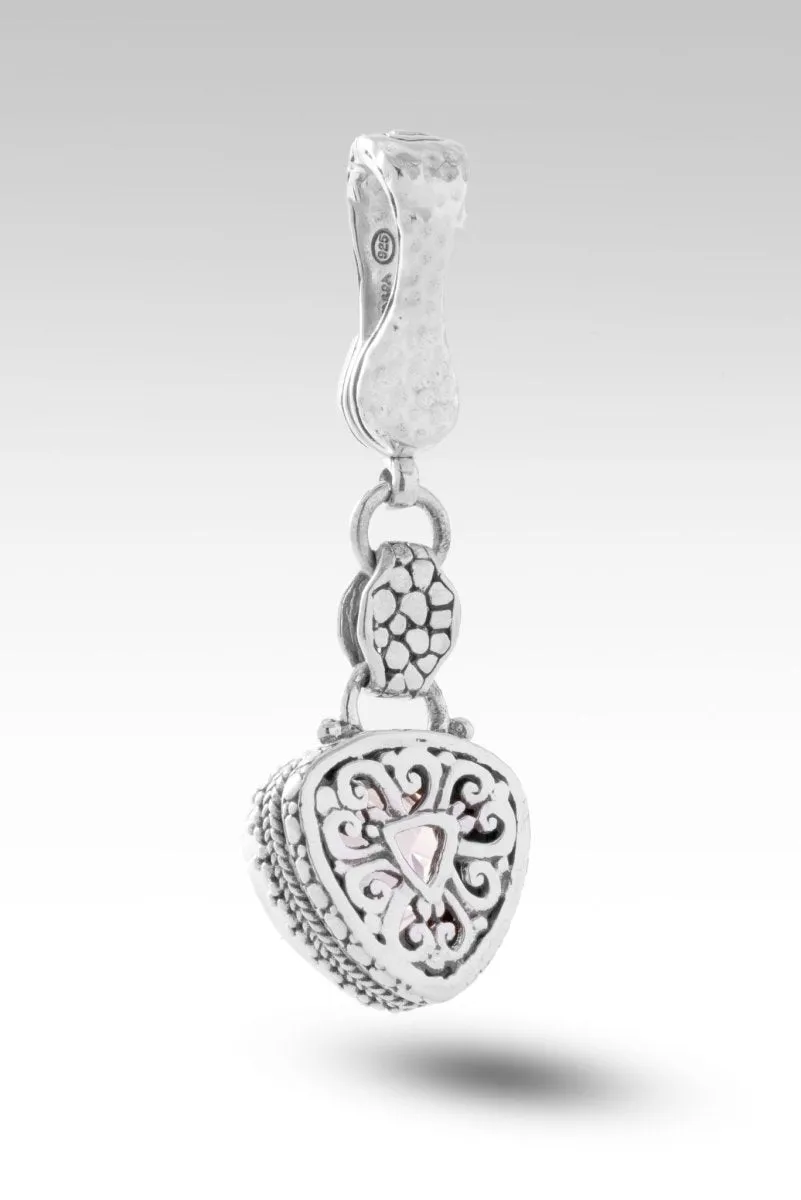 Hope Will Arise Pendant™ in Champagne Lab Created Sapphire